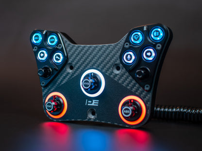 Rally button box with RGB LEDS